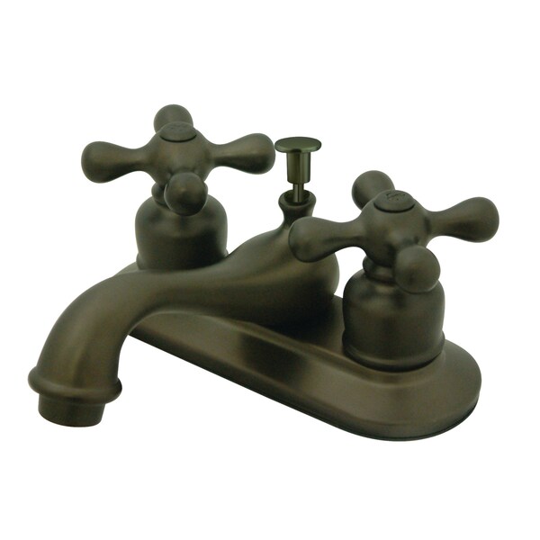 Restoration, 4" Centerset Bathroom Faucet, Oil Rubbed Bronze